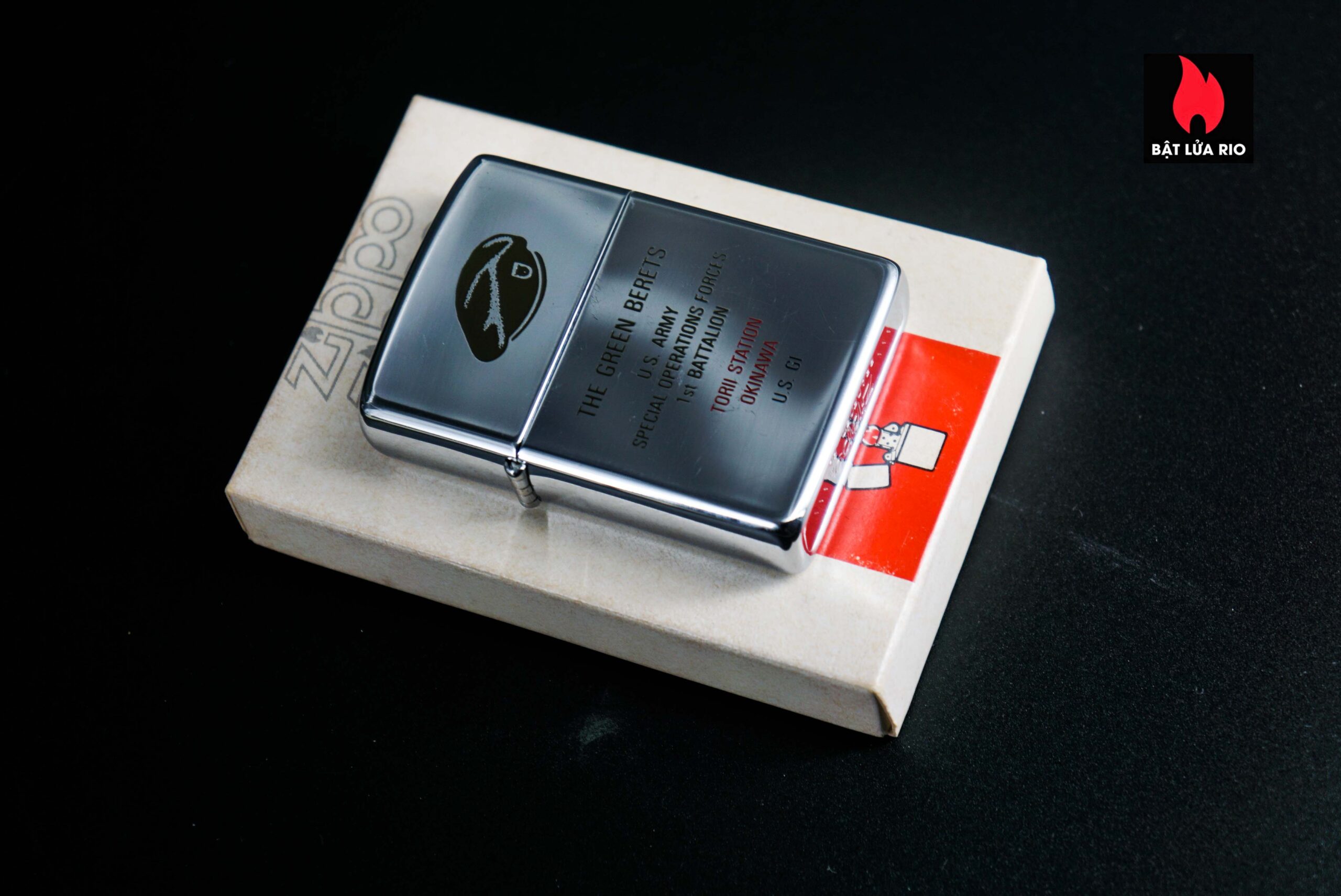 Zippo Xưa 1984 – The Green Berets - Us Army Special Operations Forces 1st Battalion 31 Zippo Xưa 1984 – The Green Berets - Us Army Special Operations Forces 1st Battalion 5