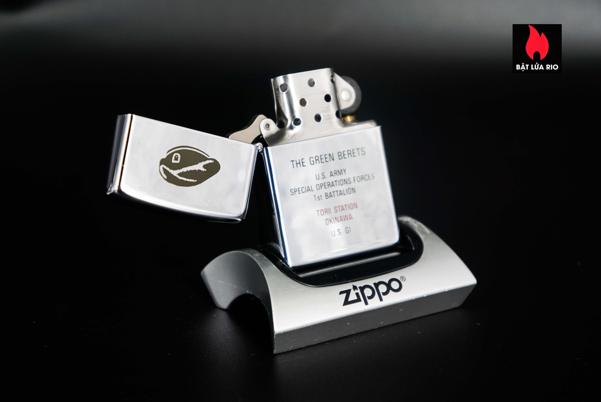 Zippo Xưa 1984 – The Green Berets - Us Army Special Operations Forces 1st Battalion 29 Zippo Xưa 1984 – The Green Berets - Us Army Special Operations Forces 1st Battalion 7