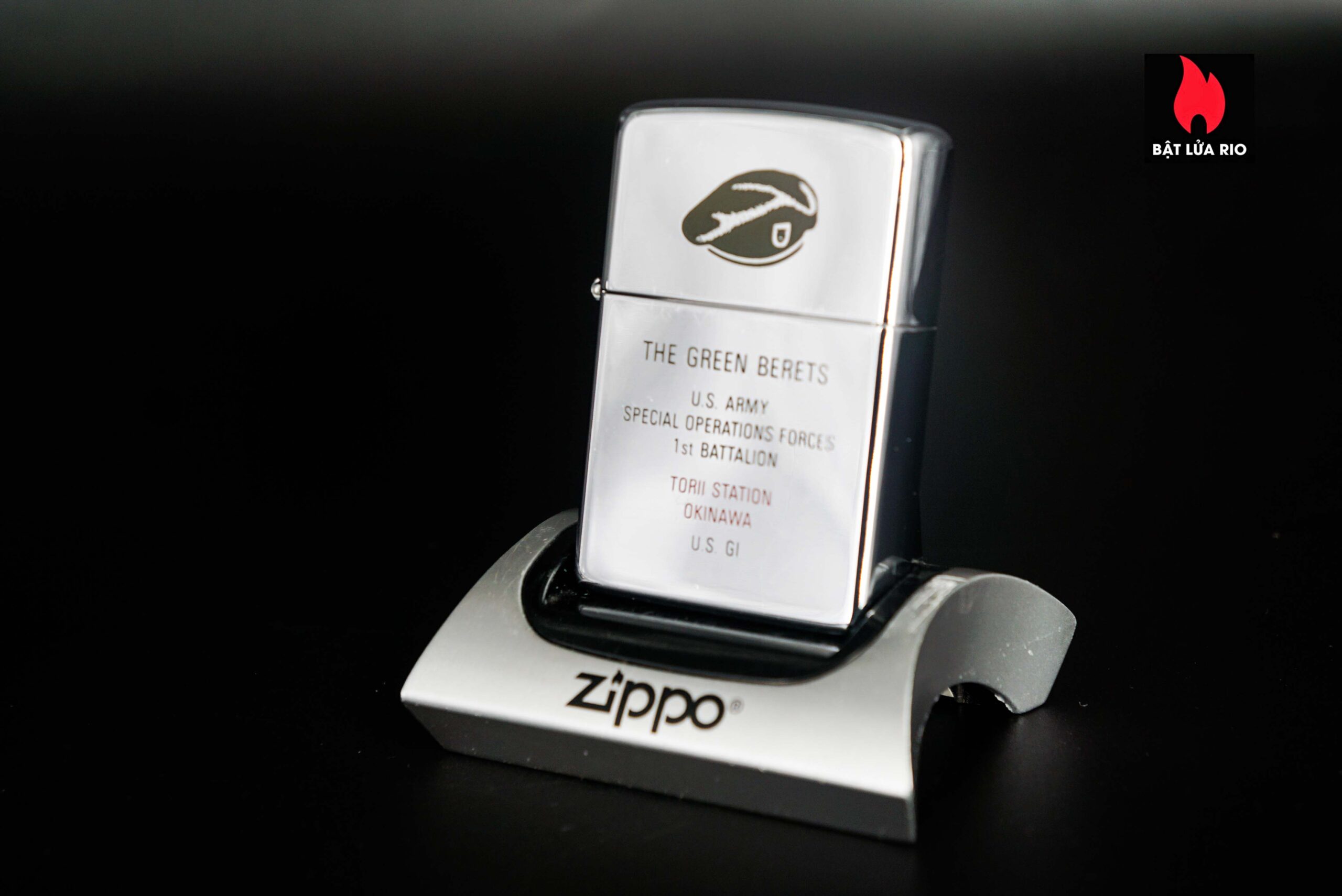 Zippo Xưa 1984 – The Green Berets - Us Army Special Operations Forces 1st Battalion 28 Zippo Xưa 1984 – The Green Berets - Us Army Special Operations Forces 1st Battalion 8