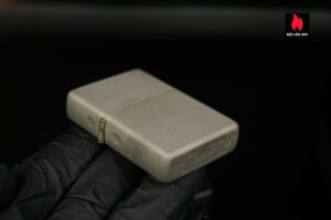 Hiếm – Zippo 2003 – #110 Solid Titanium 19