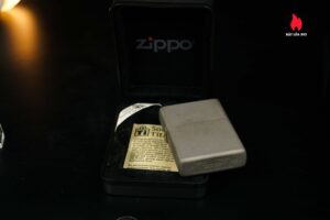 Hiếm – Zippo 2003 – #110 Solid Titanium 31