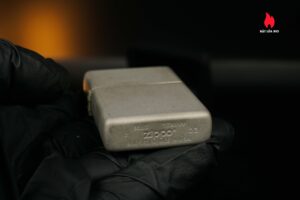 Hiếm – Zippo 2003 – #110 Solid Titanium 5