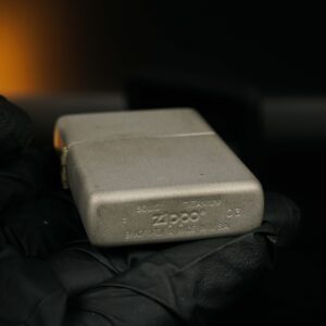 Hiếm – Zippo 2003 – #110 Solid Titanium 5