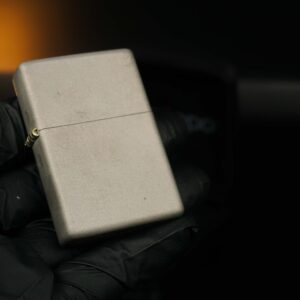 Hiếm – Zippo 2003 – #110 Solid Titanium 6