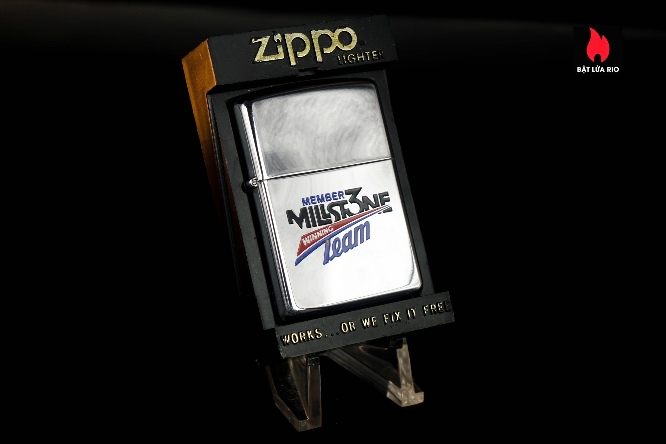 Zippo 1985 – Millstone Winning Team 35 Zippo 1985 – Millstone Winning Team 1