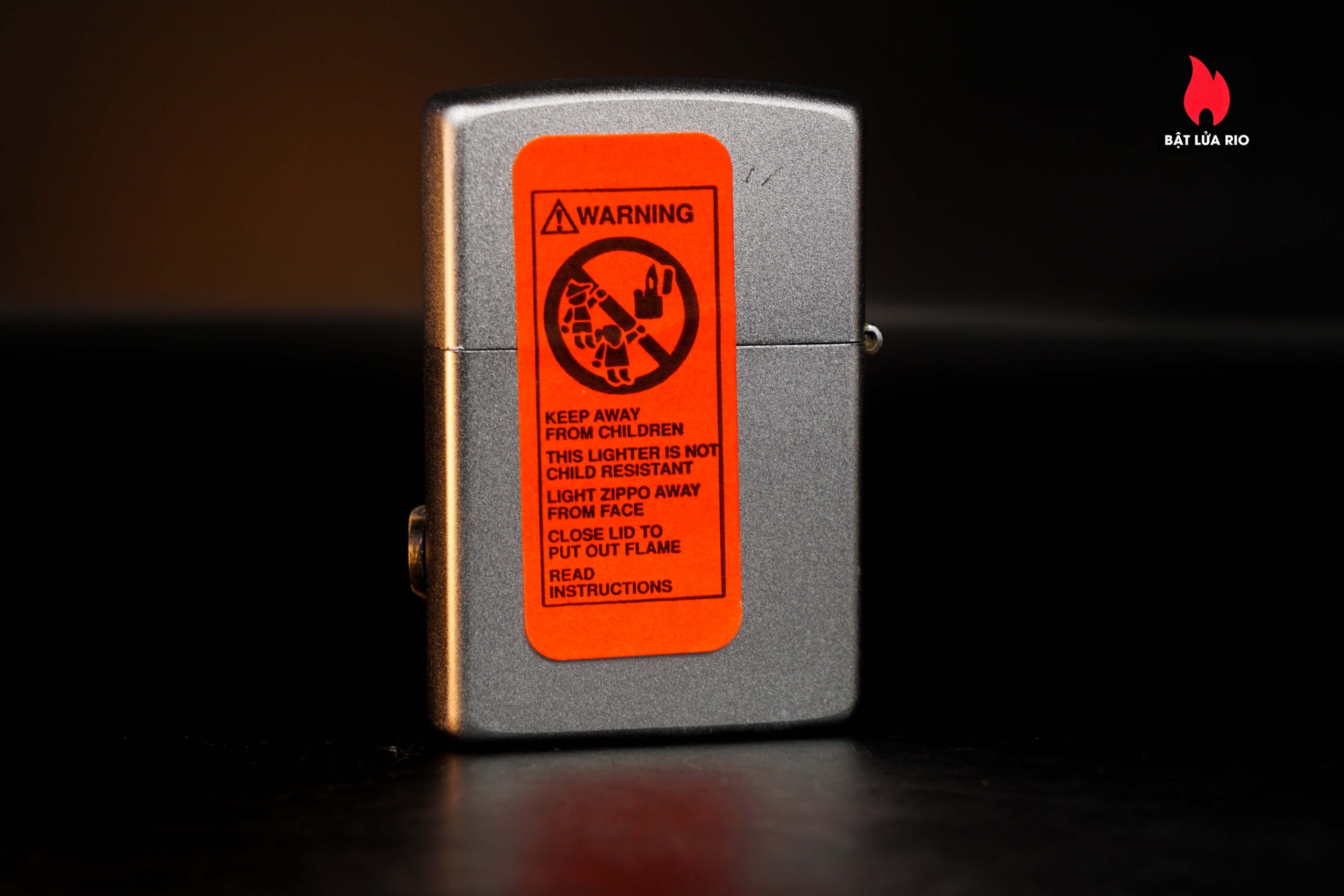 Zippo 2001 – Windnroof Classic Satin Chrome 29 Zippo 2001 – Windnroof Classic Satin Chrome 4