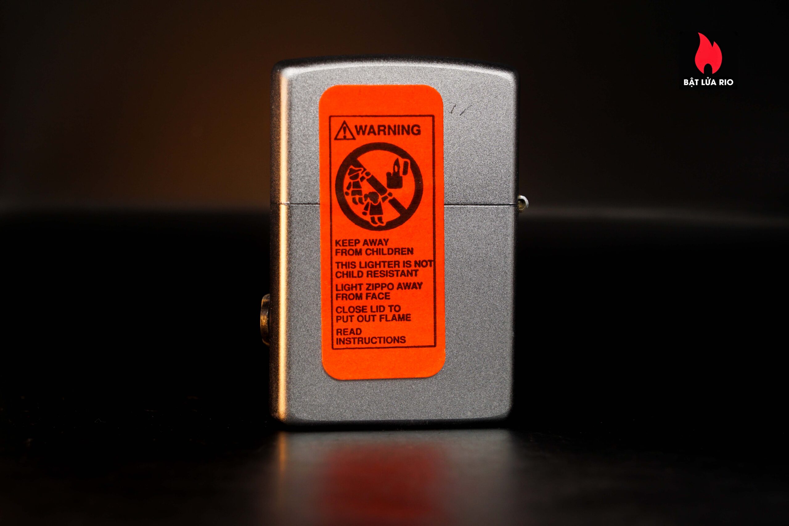 Zippo 2001 – Windnroof Classic Satin Chrome 24 Zippo 2001 – Windnroof Classic Satin Chrome 9