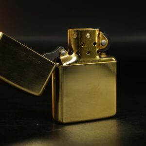 Zippo Chu Niên 1932-1988 – Đồng Nguyên Khối - Trơn 2 mặt 10