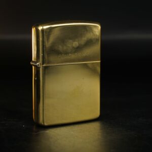 Zippo Chu Niên 1932-1988 – Đồng Nguyên Khối - Trơn 2 mặt 9