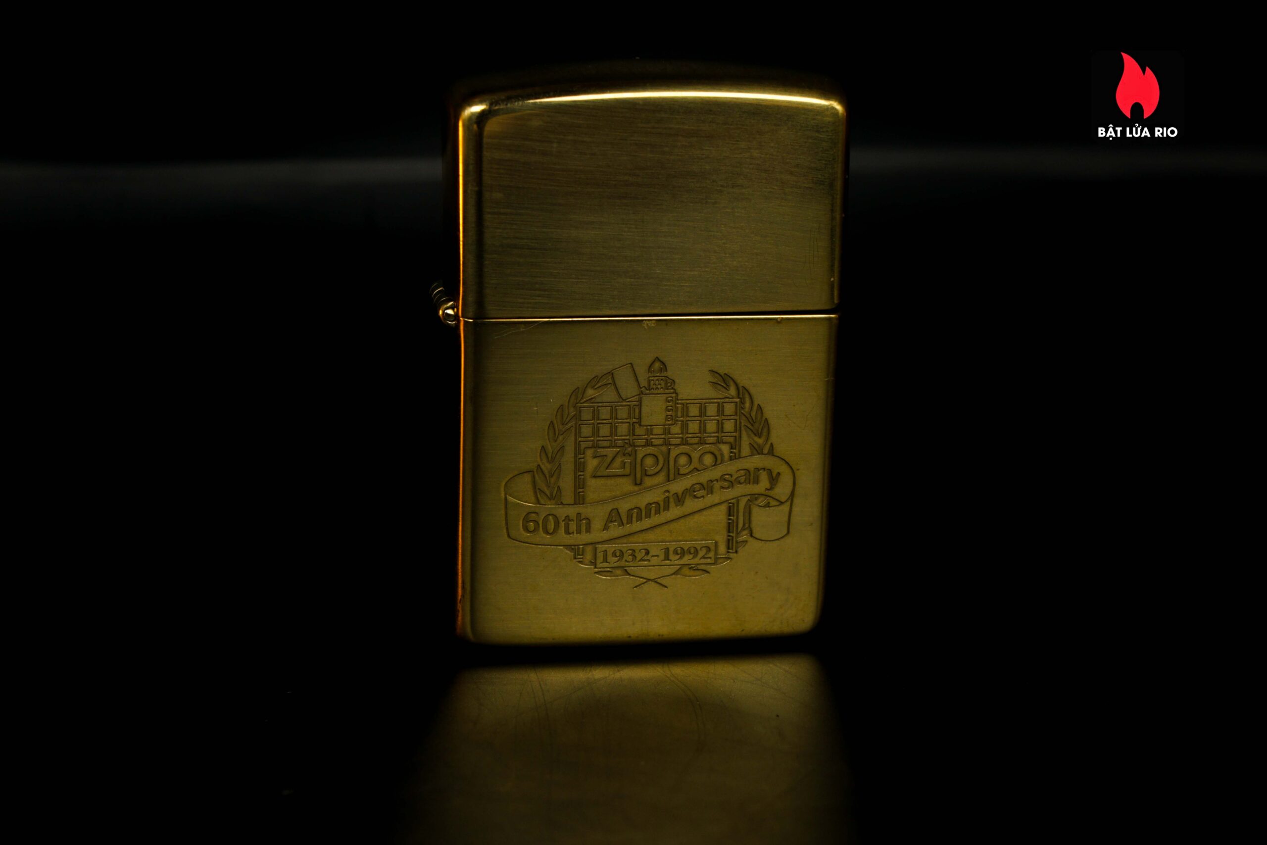 Zippo Chu Niên 1932 – 1992 – 60th Anniversary – Đồng Nguyên Khối 31 Zippo Chu Niên 1932 – 1992 – 60th Anniversary – Đồng Nguyên Khối 5