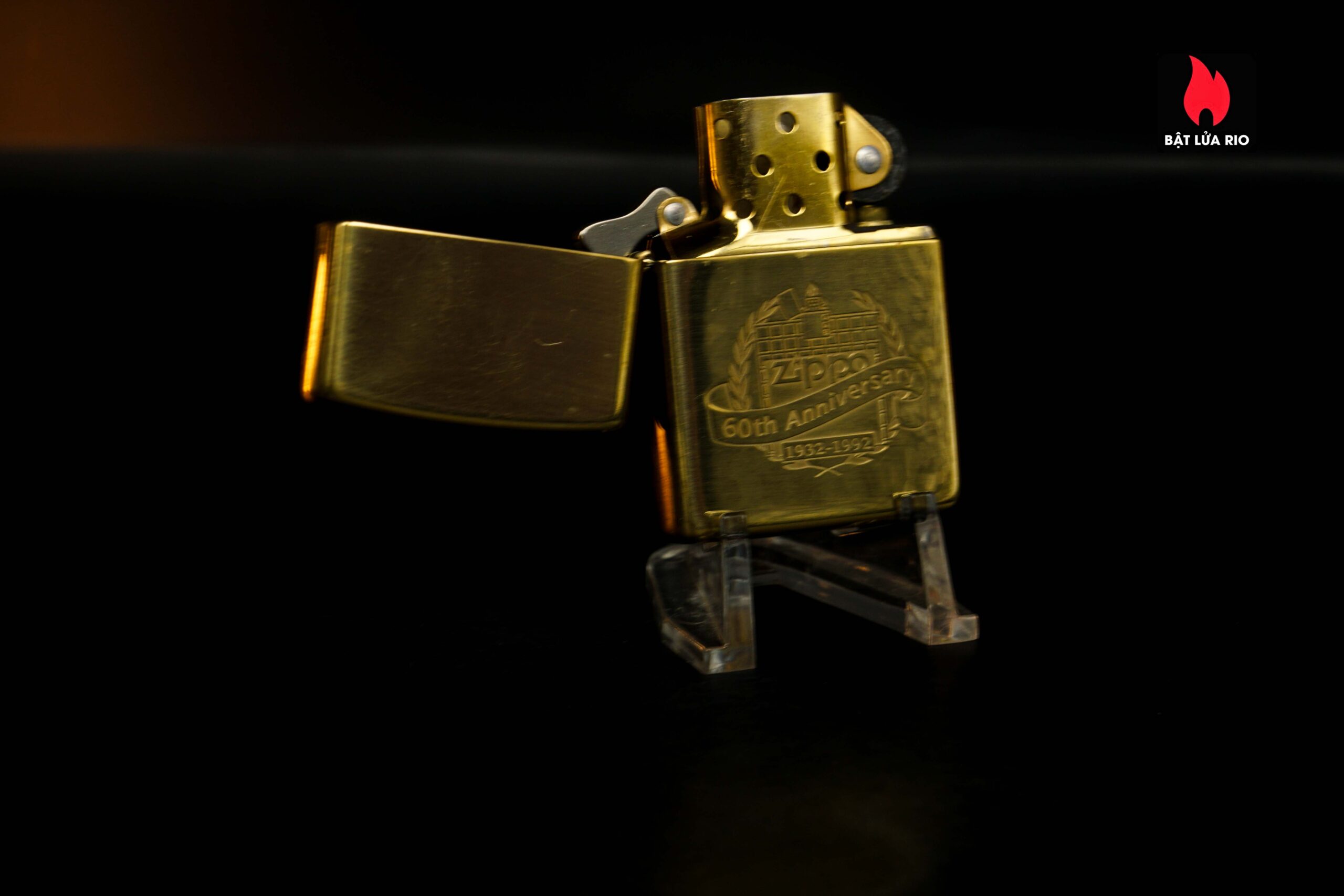 Zippo Chu Niên 1932 – 1992 – 60th Anniversary – Đồng Nguyên Khối 29 Zippo Chu Niên 1932 – 1992 – 60th Anniversary – Đồng Nguyên Khối 7