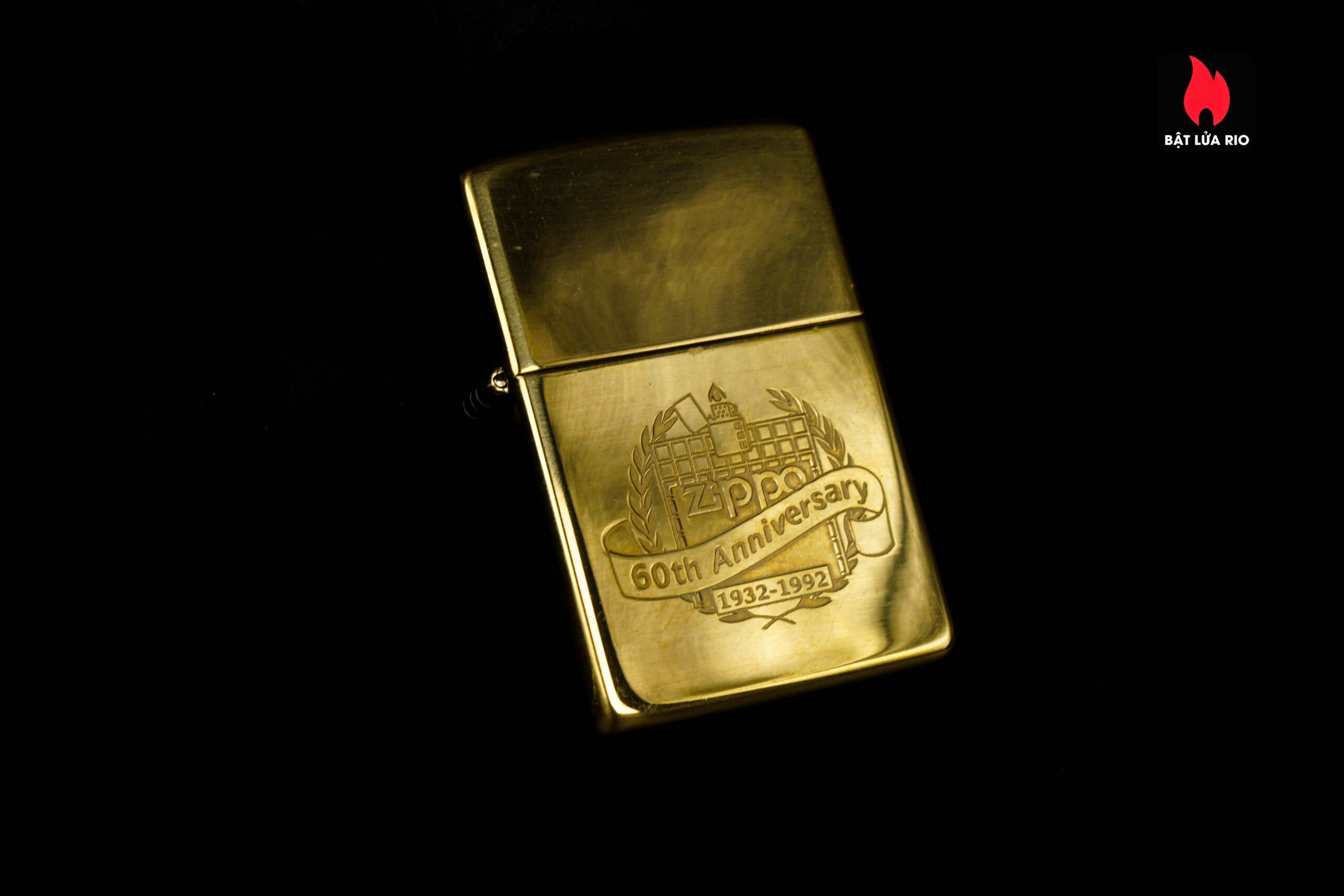 Zippo Chu Niên 1932 – 1992 – 60th Anniversary – Đồng Nguyên Khối 28 Zippo Chu Niên 1932 – 1992 – 60th Anniversary – Đồng Nguyên Khối 8
