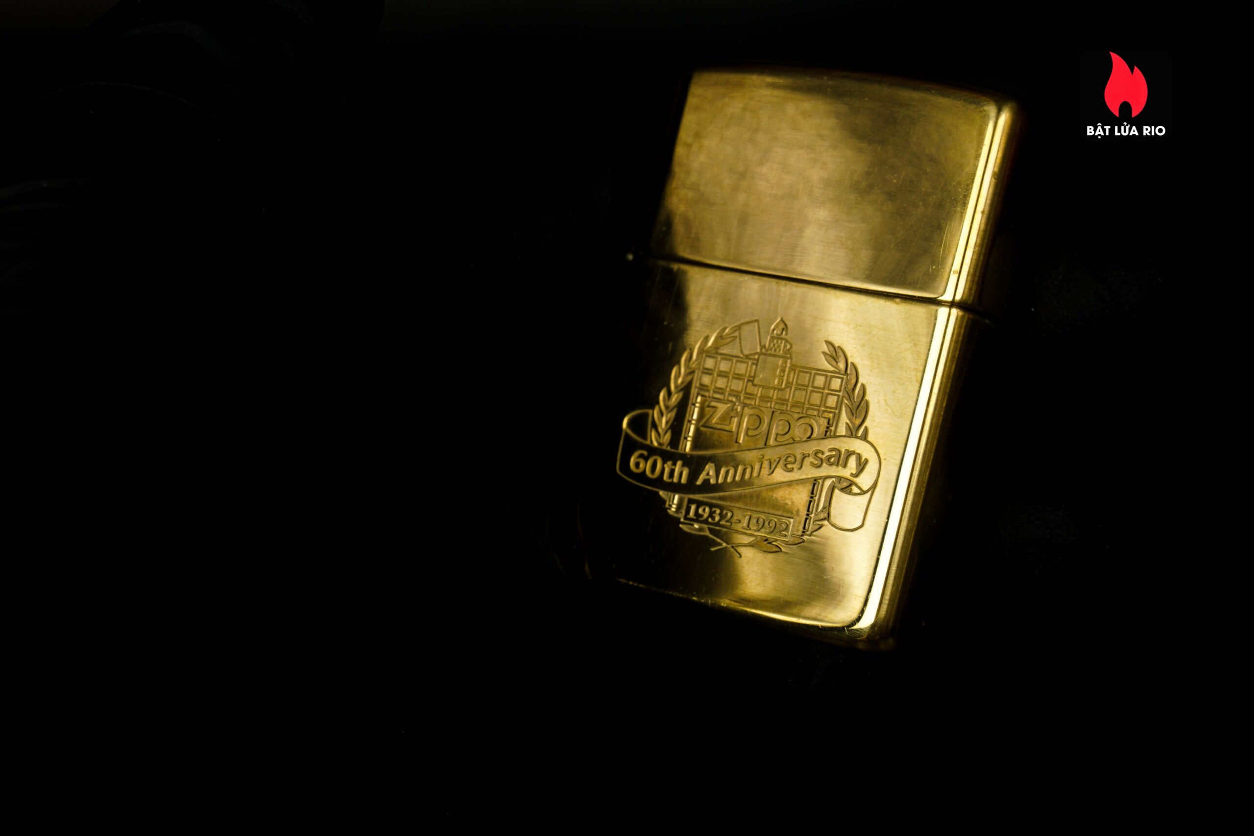 Zippo Chu Niên 1932 – 1992 – 60th Anniversary – Đồng Nguyên Khối 27 Zippo Chu Niên 1932 – 1992 – 60th Anniversary – Đồng Nguyên Khối 9