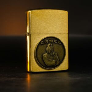 Zippo Chu Niên 1932 – 1992 – Emblem Camel Tuxedo – Đồng Nguyên Khối – New 15