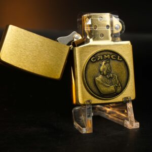 Zippo Chu Niên 1932 – 1992 – Emblem Camel Tuxedo – Đồng Nguyên Khối – New 2
