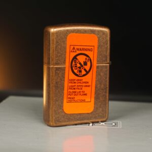 Zippo Gift Set – Zippo Xưa 1994 – Antique Copper 17