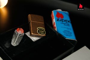 Zippo Gift Set – Zippo Xưa 1994 – Antique Copper 2