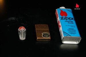 Zippo Gift Set – Zippo Xưa 1994 – Antique Copper 3