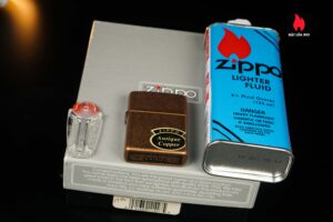 Zippo Gift Set – Zippo Xưa 1994 – Antique Copper 4