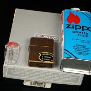 Zippo Gift Set – Zippo Xưa 1994 – Antique Copper 4