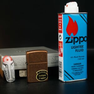 Zippo Gift Set – Zippo Xưa 1994 – Antique Copper 5