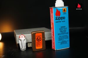 Zippo Gift Set – Zippo Xưa 1994 – Antique Copper 6