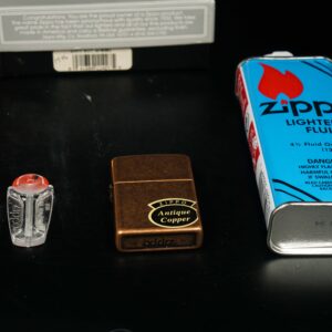 Zippo Gift Set – Zippo Xưa 1994 – Antique Copper 7