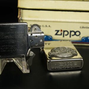 Zippo La Mã 1992 – White Nickel Finish – 60TH Anniversary 10