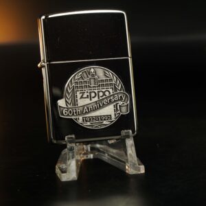 Zippo La Mã 1992 – White Nickel Finish – 60TH Anniversary 11
