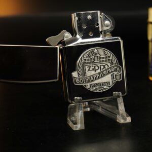 Zippo La Mã 1992 – White Nickel Finish – 60TH Anniversary 12
