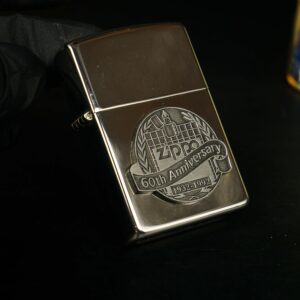 Zippo La Mã 1992 – White Nickel Finish – 60TH Anniversary 17