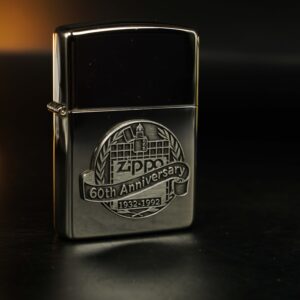 Zippo La Mã 1992 – White Nickel Finish – 60TH Anniversary 19