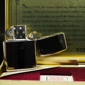 Zippo La Mã 1992 – White Nickel Finish – 60TH Anniversary 5