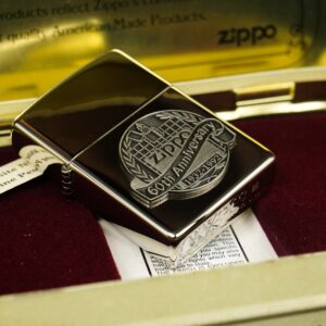 Zippo La Mã 1992 – White Nickel Finish – 60TH Anniversary 8
