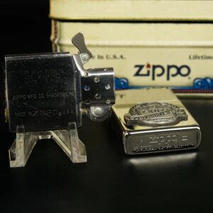 Zippo La Mã 1992 – White Nickel Finish – 60TH Anniversary 9