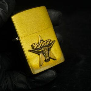 Zippo La Mã 1993 – Đồng Nguyên Khối – Marlboro Longhorns 16