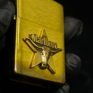 Zippo La Mã 1993 – Đồng Nguyên Khối – Marlboro Longhorns 18