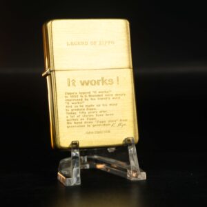 Zippo La Mã 1993 – Itaya Colection - Legend Of Zippo - Vintage 1937 - Zippo Story Collection