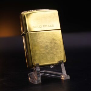 Zippo La Mã 1994 – Đồng Nguyên Khối - Trơn