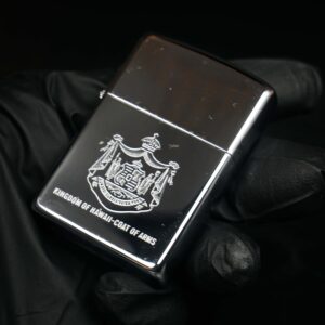 Zippo La Mã 1994 – Kingdom Of Hawaii - Coat Of Arms 6