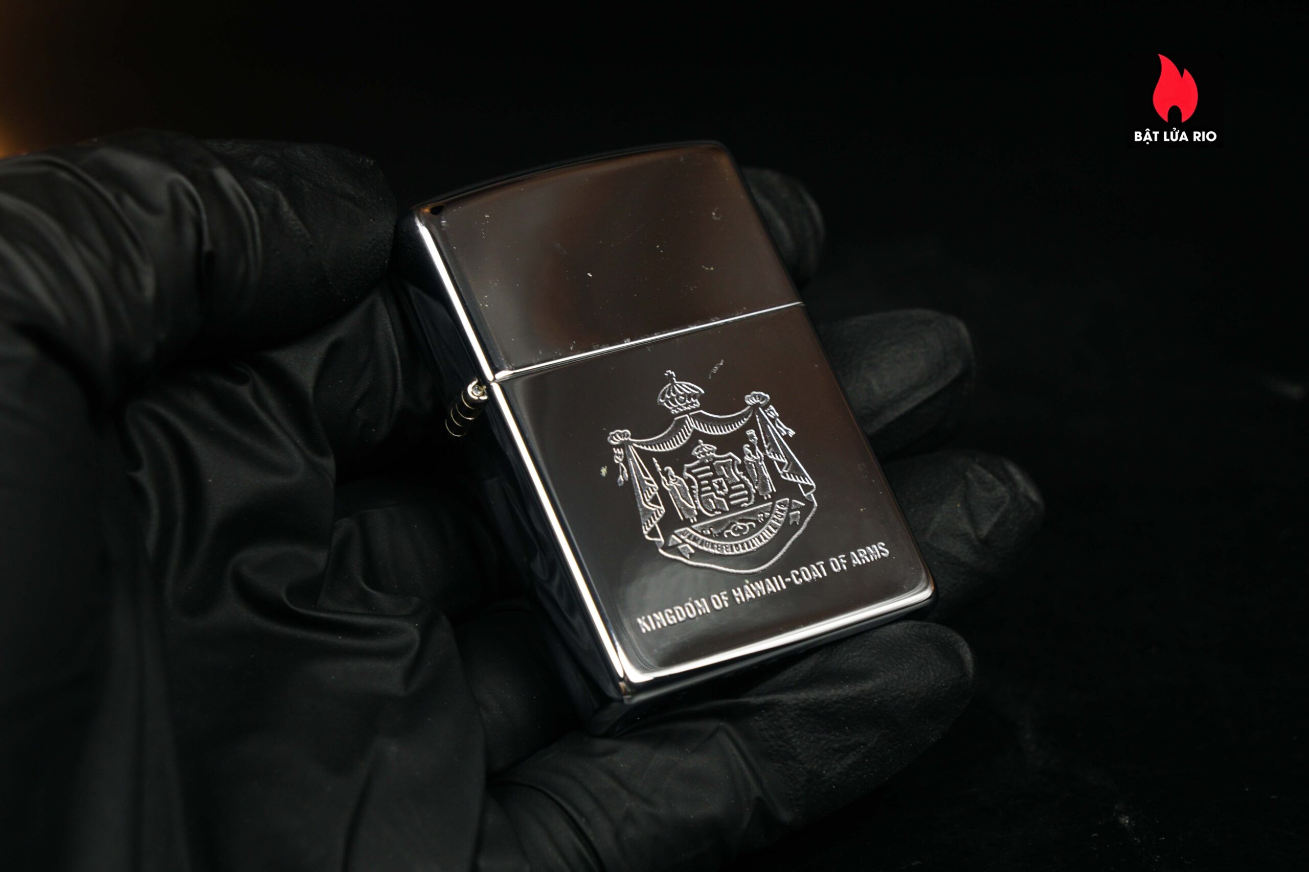 Zippo La Mã 1994 – Kingdom Of Hawaii - Coat Of Arms