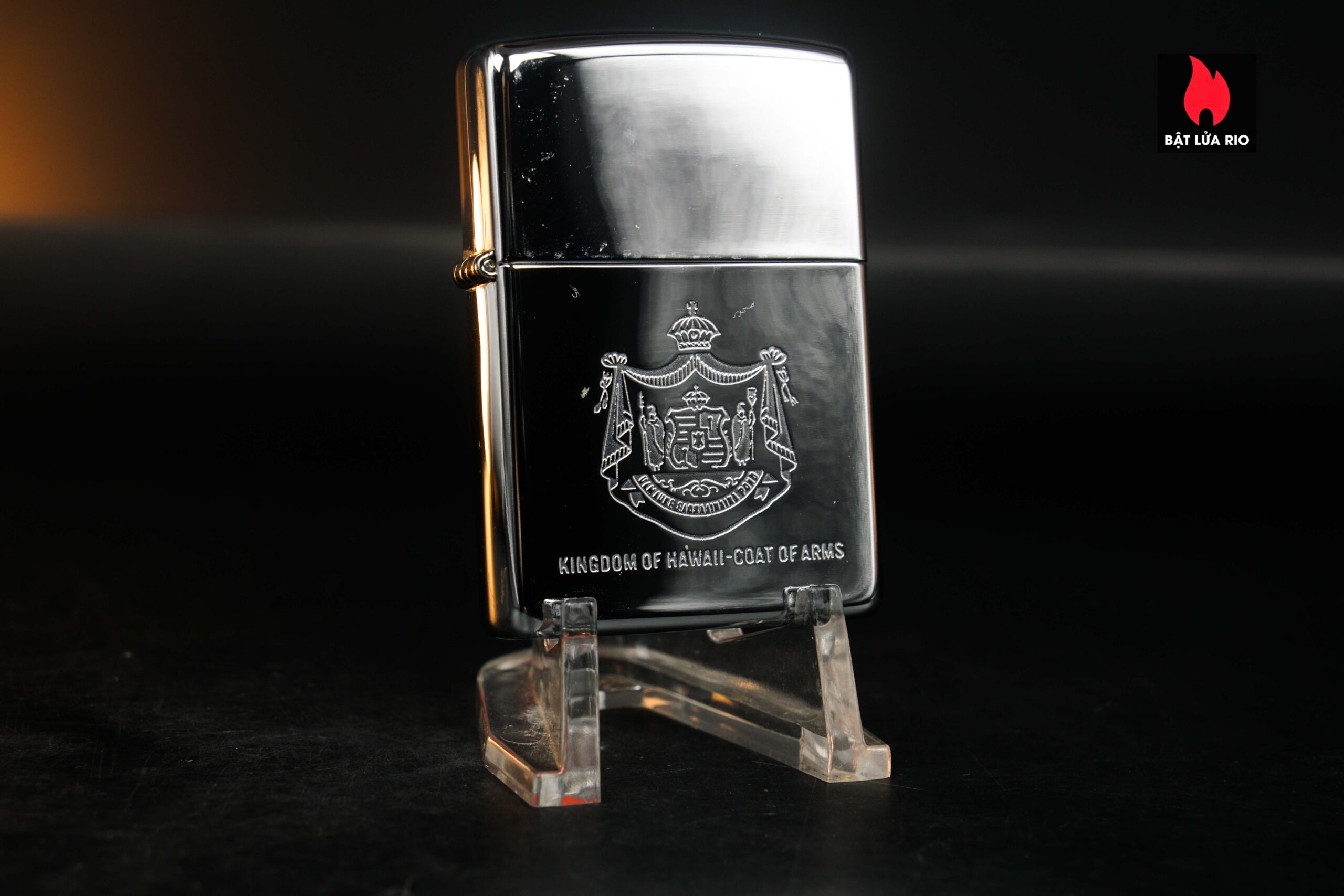 Zippo La Mã 1994 – Kingdom Of Hawaii - Coat Of Arms