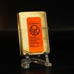 Zippo La Mã 1995 – Đồng Nguyên Khối - Trơn 2 mặt - Vintage 2