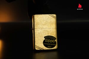 Zippo La Mã 1995 – Đồng Nguyên Khối - Trơn 2 mặt - Vintage 3