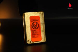 Zippo La Mã 1995 – Đồng Nguyên Khối - Trơn 2 mặt - Vintage 4