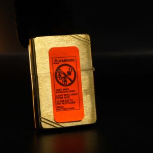 Zippo La Mã 1995 – Đồng Nguyên Khối - Trơn 2 mặt - Vintage 4