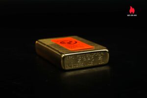 Zippo La Mã 1995 – Đồng Nguyên Khối - Trơn 2 mặt - Vintage 5