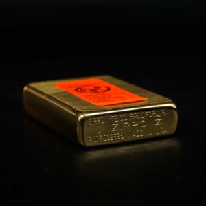 Zippo La Mã 1995 – Đồng Nguyên Khối - Trơn 2 mặt - Vintage 5