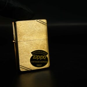 Zippo La Mã 1995 – Đồng Nguyên Khối - Trơn 2 mặt - Vintage 6