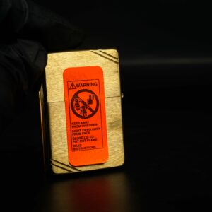 Zippo La Mã 1995 – Đồng Nguyên Khối - Trơn 2 mặt - Vintage 7